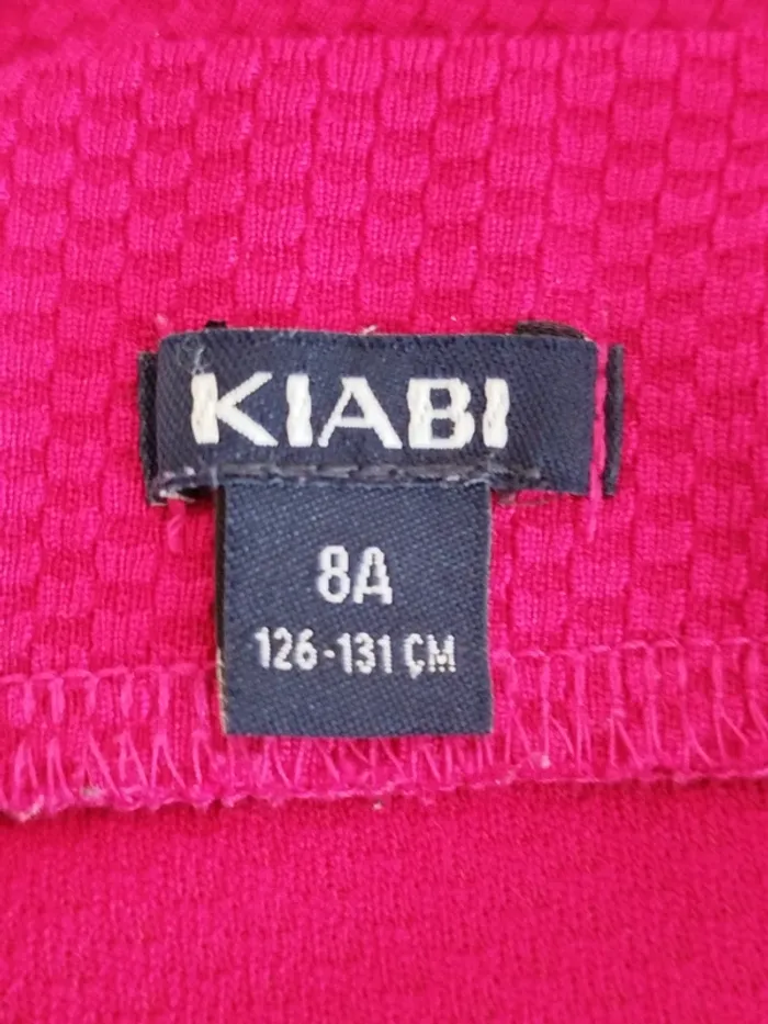 Jupe patineuse fuschia Kiabi taille 8 ans - photo numéro 3