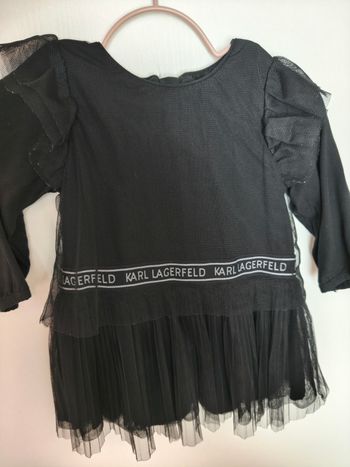 Robe de cérémonie bébé fille Karl Lagerfeld 