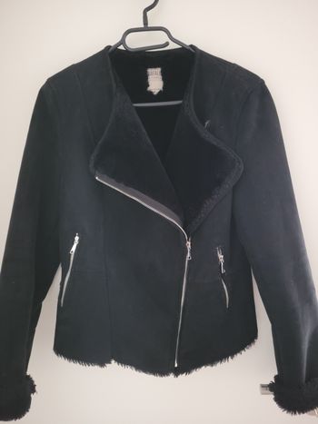Manteau fourrure ZARA