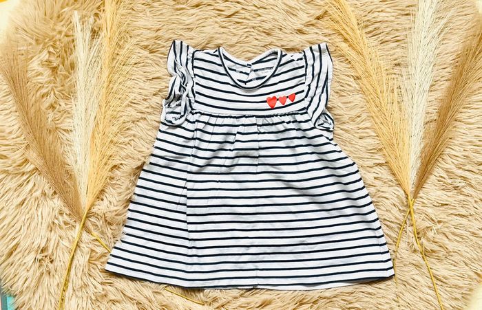 Robe marinière Cœur