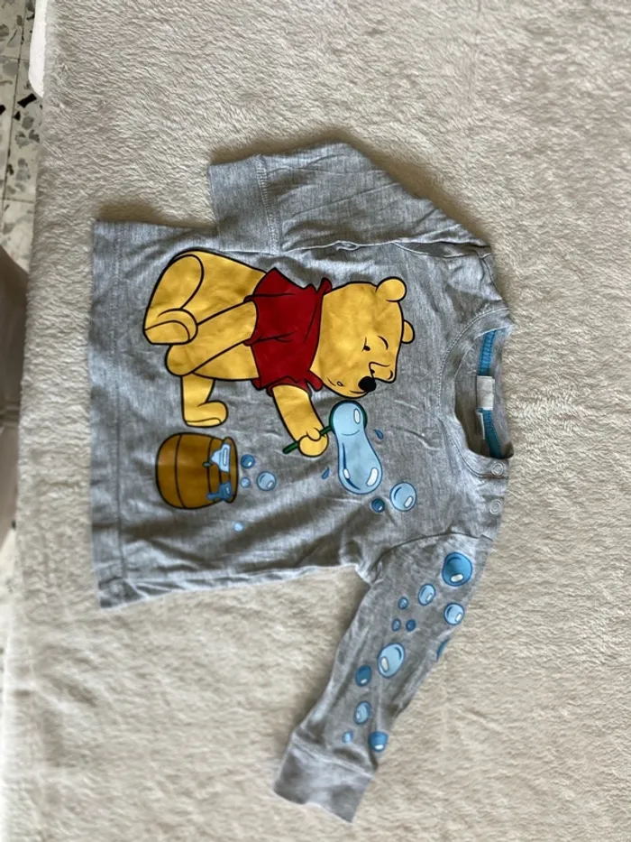 Teeshirt longues manche Winnie 6 mois