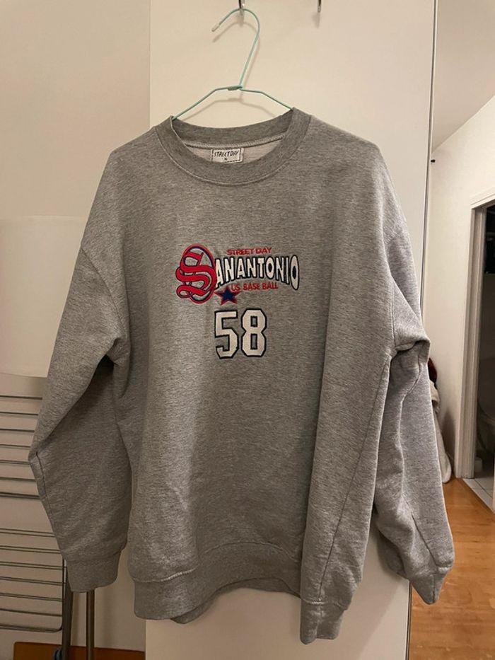 Sweat street day gris vintage
