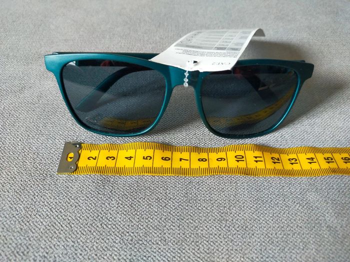 Lunettes de soleil bleu pétrole – Neuf avec étiquette - photo numéro 7