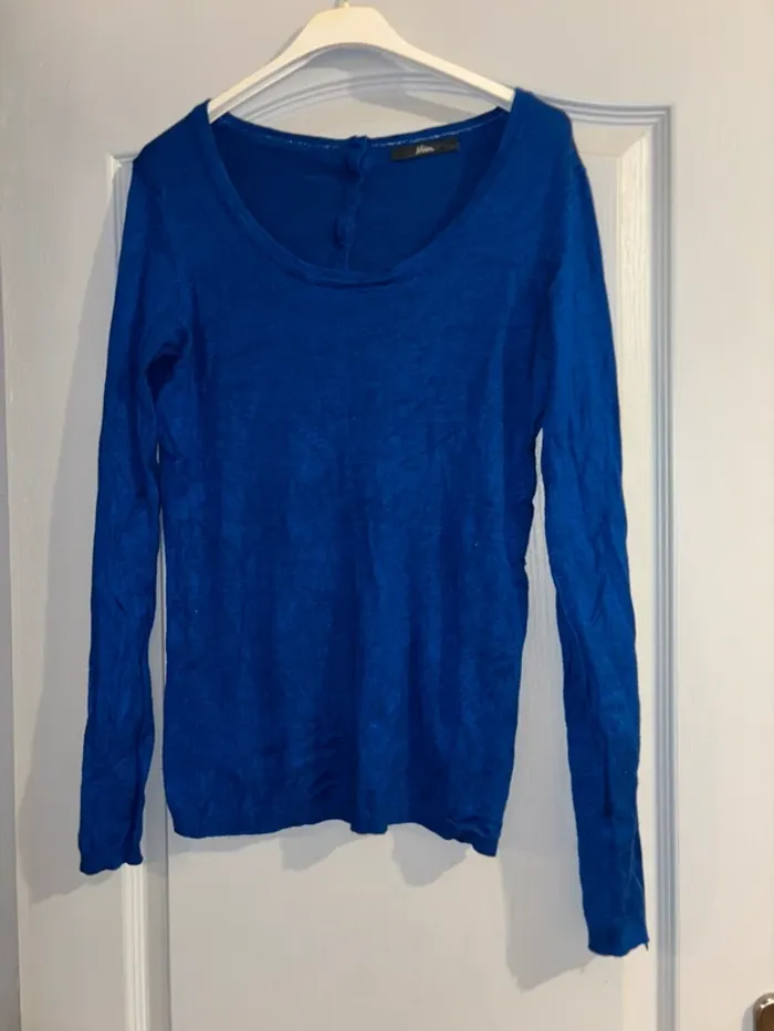 Pull bleu électrique mim