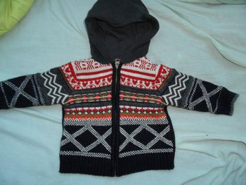 Veste gilet à capuche garçon, Catimini, 18 mois