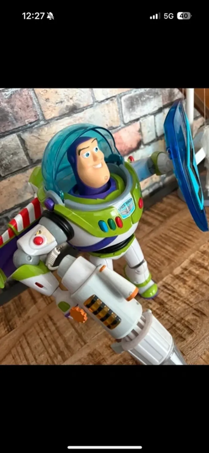 Buzz l’éclair Français Toy Story Disney - photo numéro 2
