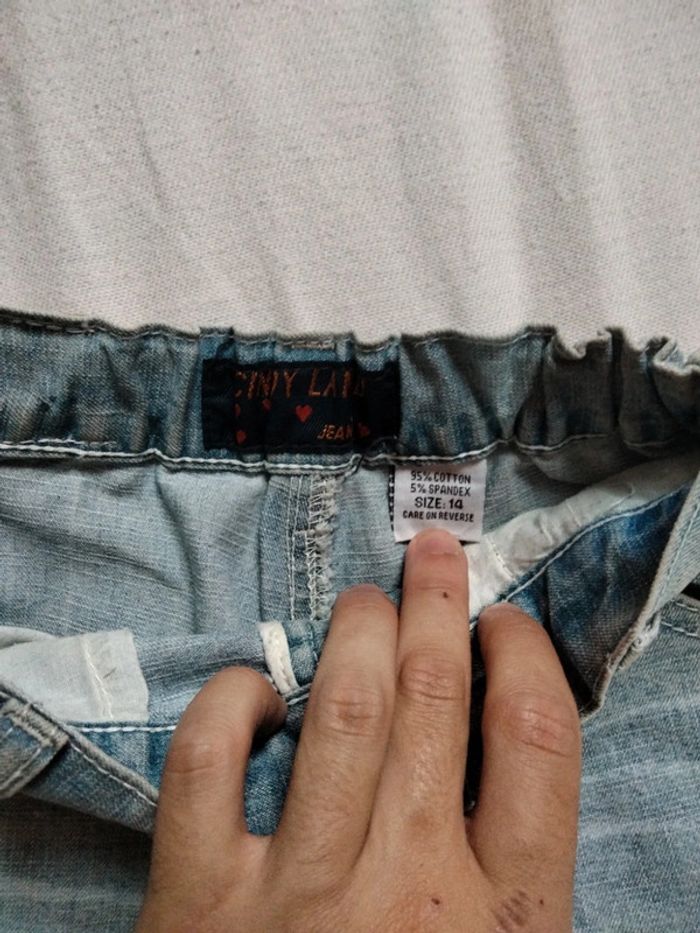 Pantacourts jeans 14 ans - photo numéro 2