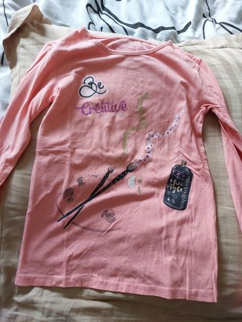 Haut fille manche longue 10 ans