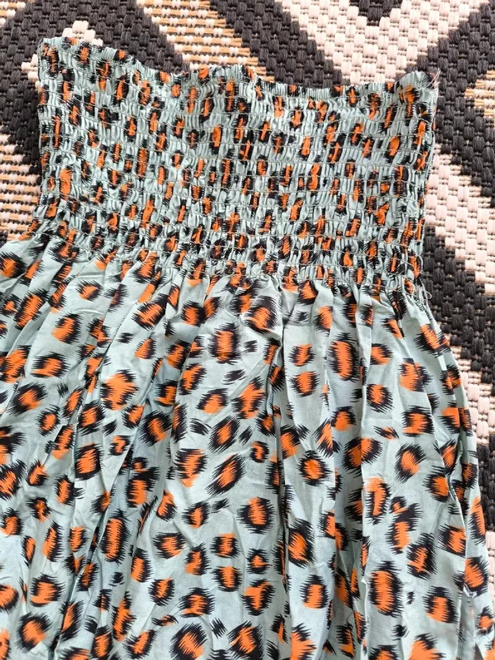 Robe longue imprimé léopard – Taille S/M – Neuve - photo numéro 2