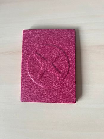 Pochette Protège Passeport Rose