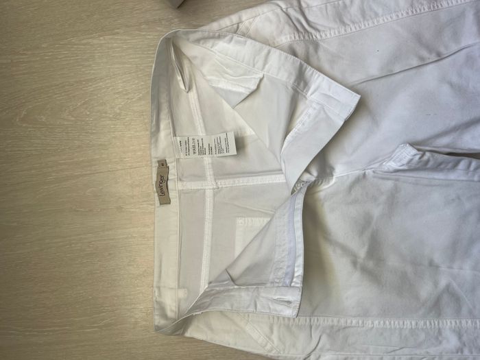 Pantalon léger blanc Lewinger - Détails boutons - Taille 42 - photo numéro 9