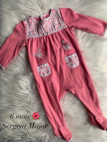 Pyjama 🌺 6 mois 🌺 Sergent Major