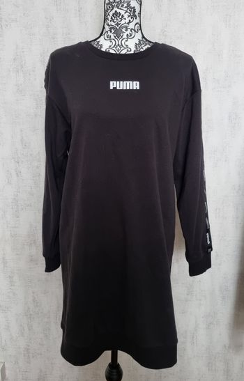 robe pull noir Puma taille 36 pull long