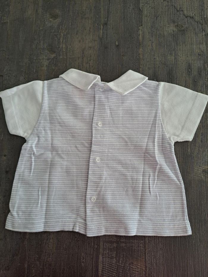 Polo bébé garçon MC 3M Tex - neuf - photo numéro 2