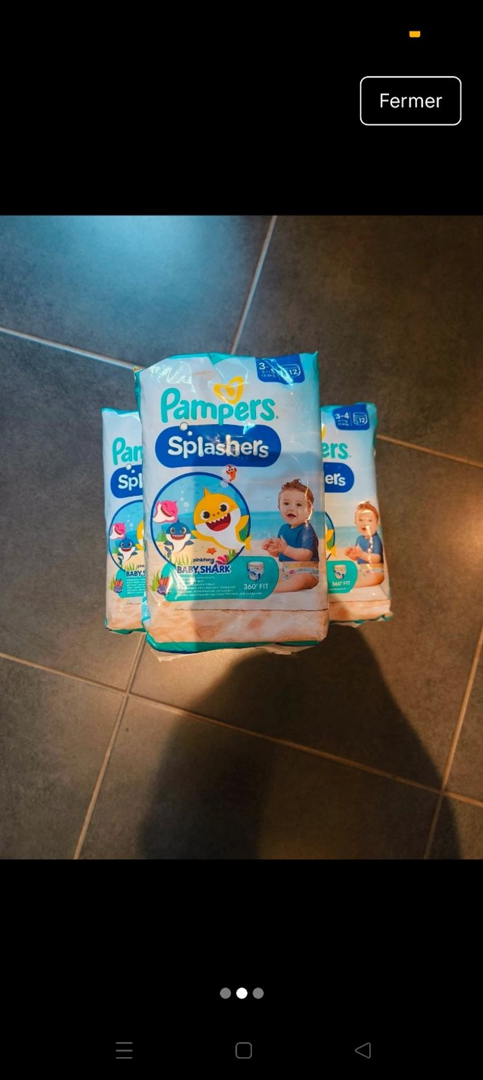 Pampers piscine - photo numéro 2