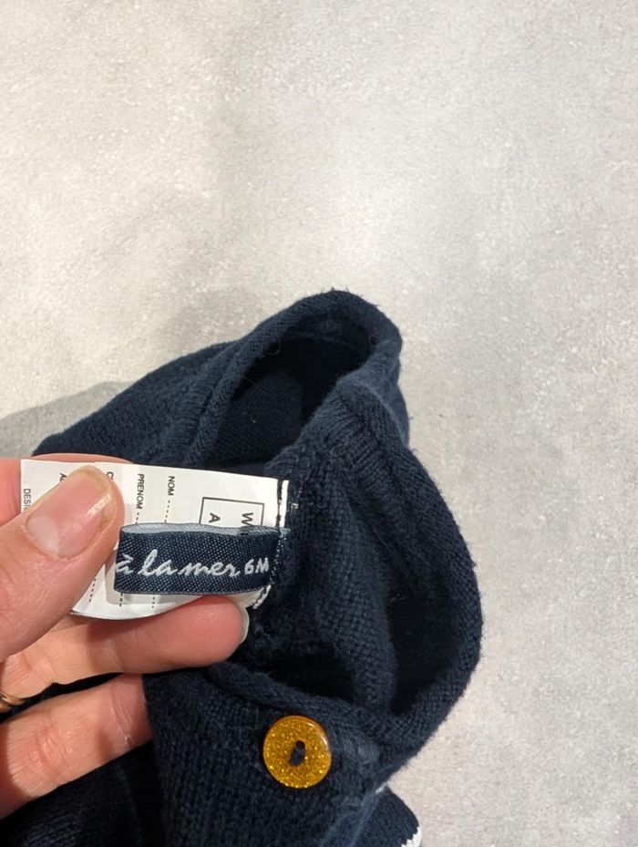 Petit pull week-end à la mer 6 mois - photo numéro 3