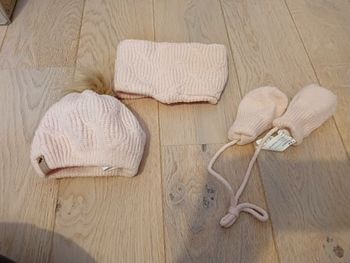 Moufles tour de cou bonnet