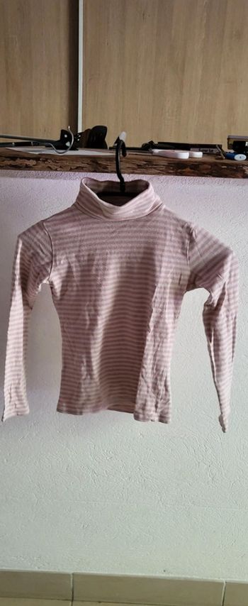 T-shirt col roulé Domyos 6 ans