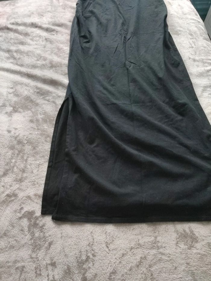 Robe légère noire de maternité longue kiabi taille M - photo numéro 4