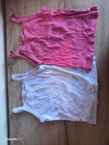 Débardeurs fille 24mois 