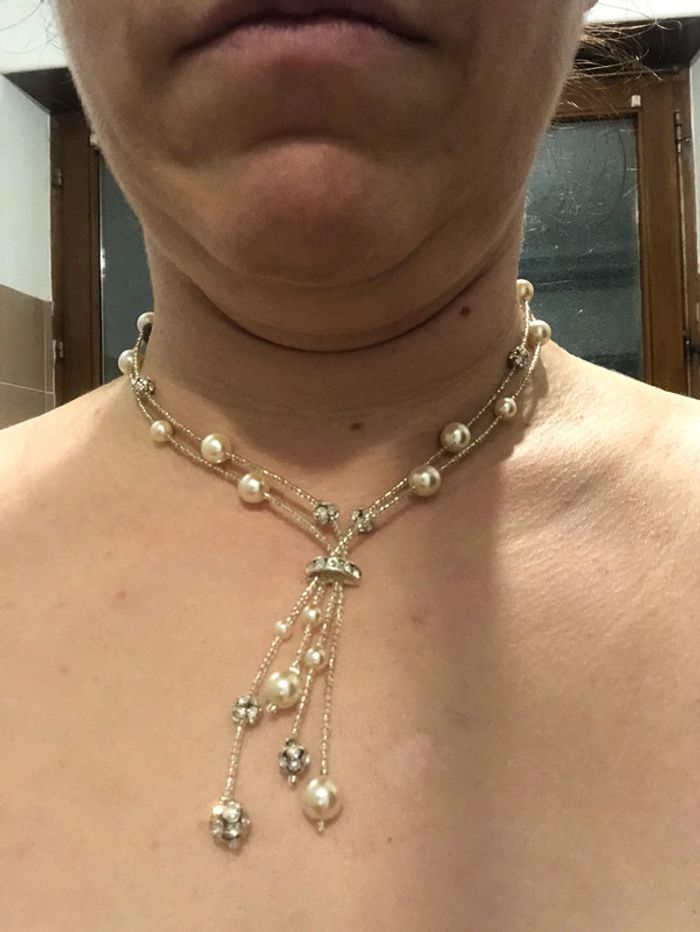 Collier de perle mariée - photo numéro 3