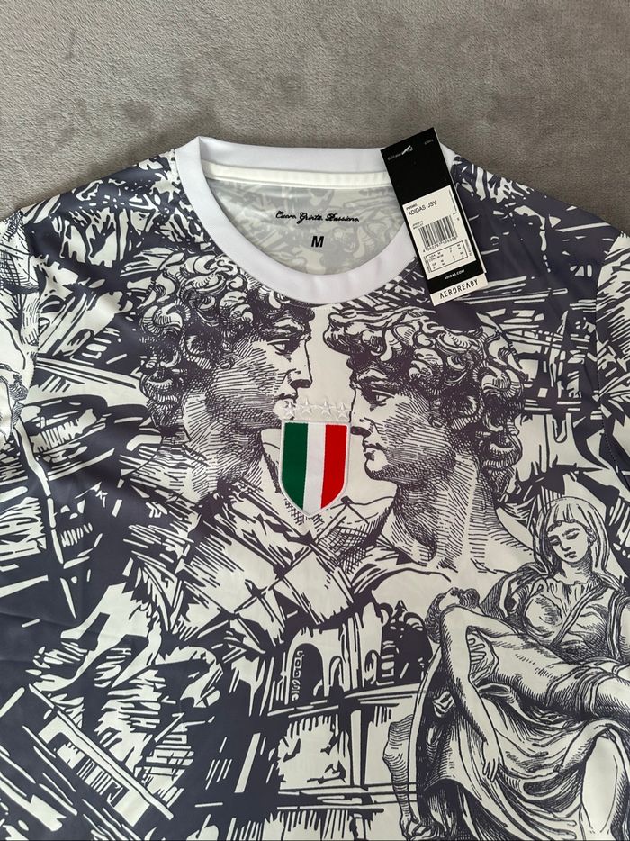 T-shirt imprimé Italie – style art classique – taille M – neuf avec étiquette - photo numéro 3