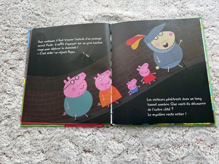 Livre Peppa Pig visite un château fort - photo numéro 5