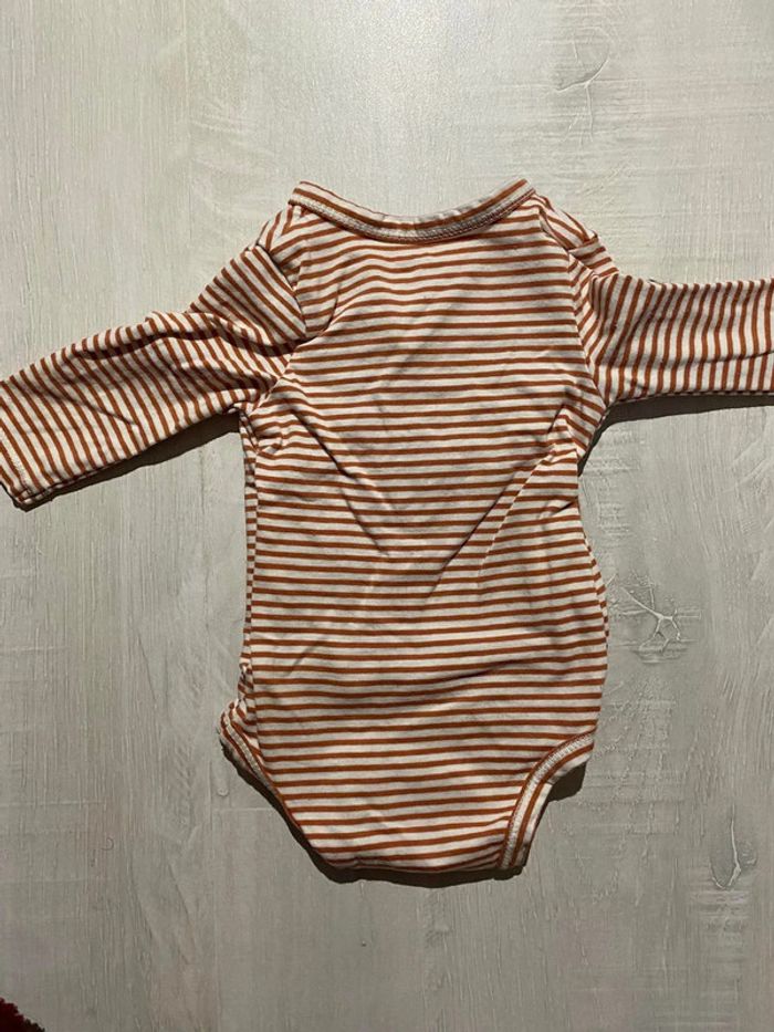 Lot body manches longues bébé taille 1 mois tape à l’œil - photo numéro 4