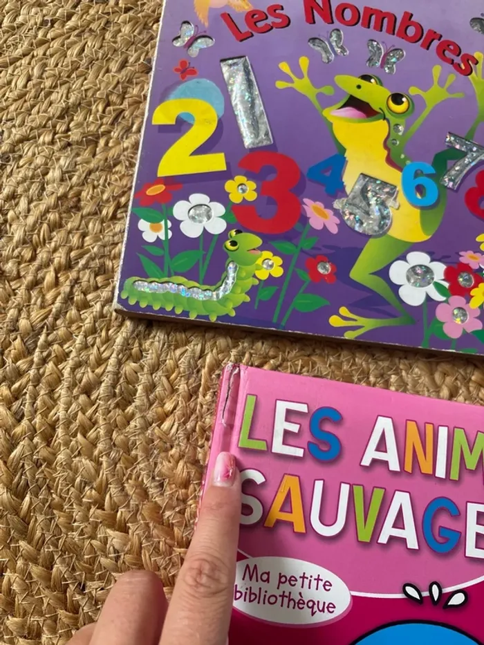 Lot enfants animaux nombres - photo numéro 4