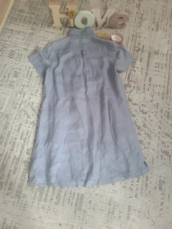 Robe bleu clair "Mousqueton" _ taille M/38 - photo numéro 4