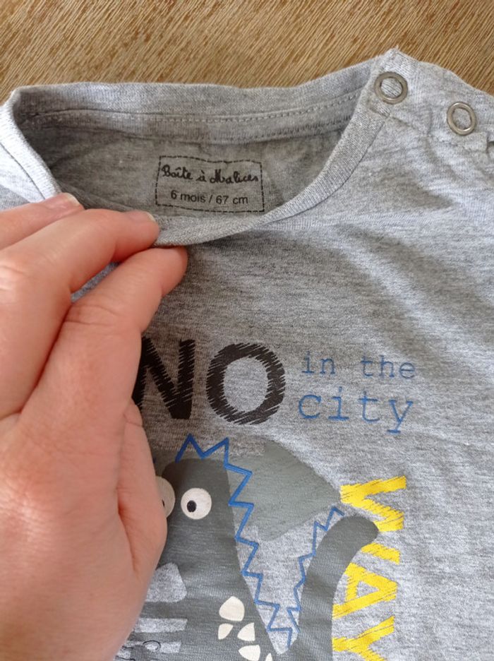 Lot de 2 tee shirts - photo numéro 5