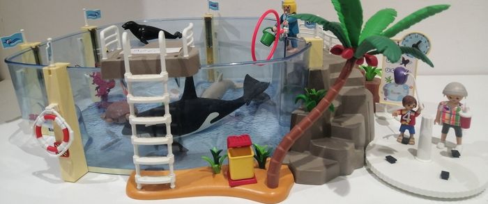 Aquarium de otaries playmobil - photo numéro 2
