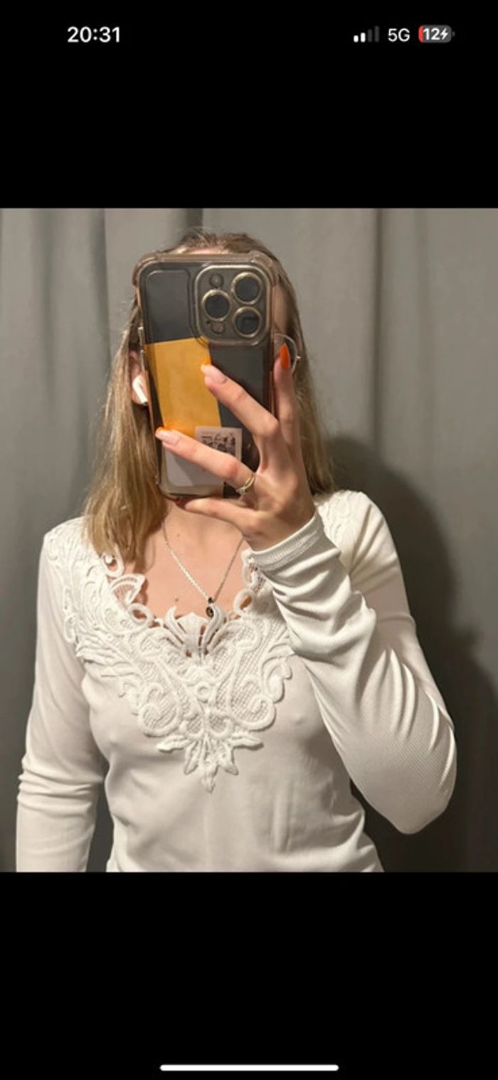 Haut col V - photo numéro 3