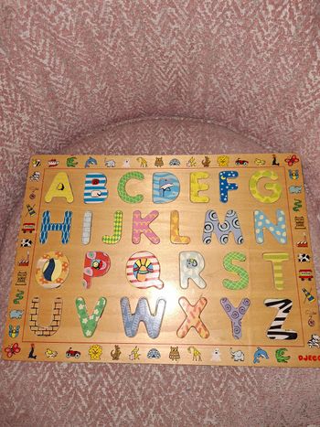 Encastrement alphabet 