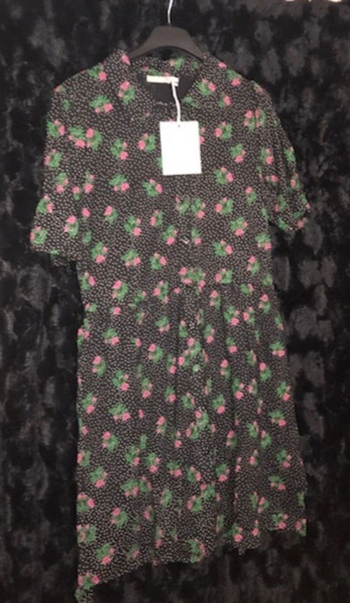 Robe chemisier imprimée T42