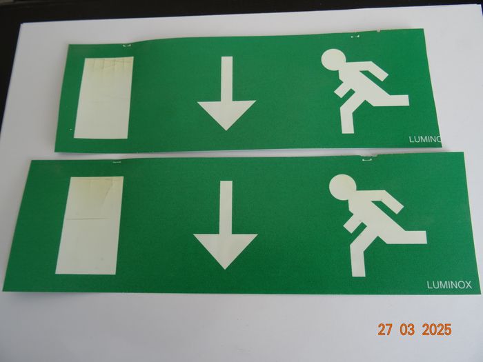 6 étiquette de signalistion sortie de secours - photo numéro 3