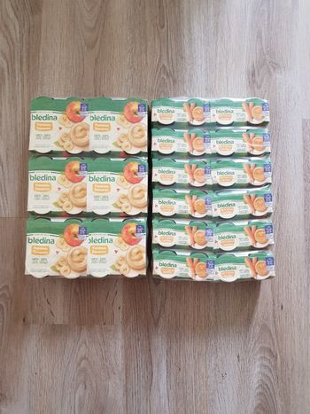 Repas bébé 4/6 mois