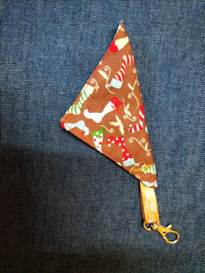 Porte-clés artisanal thème Noël