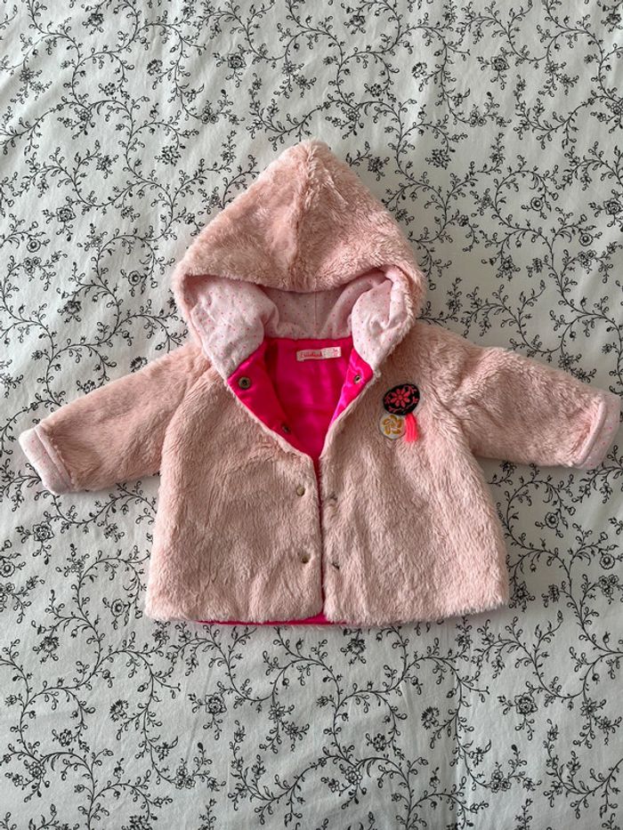 Manteau tout doux Billieblush 3mois