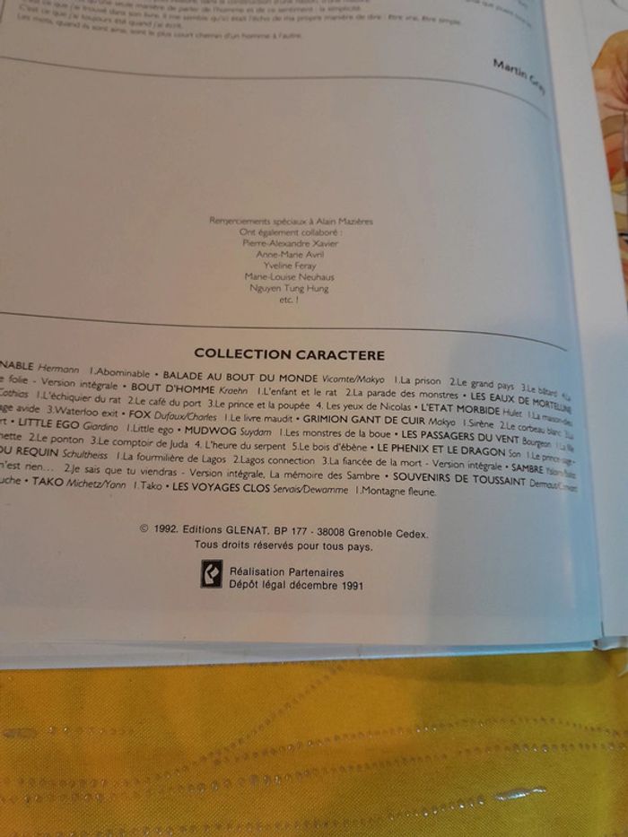 BD Vintage (1992) Le Phénix et le Dragon - photo numéro 5