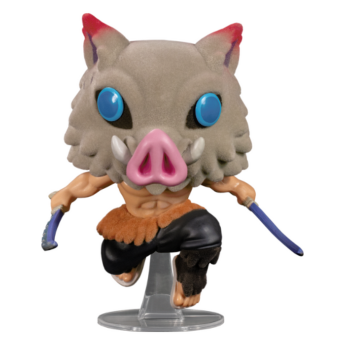 Funko Pop! Inosuke Hashibira Flocked 875 Exclusive - Demon Slayer - Figurine Vinyle - photo numéro 2
