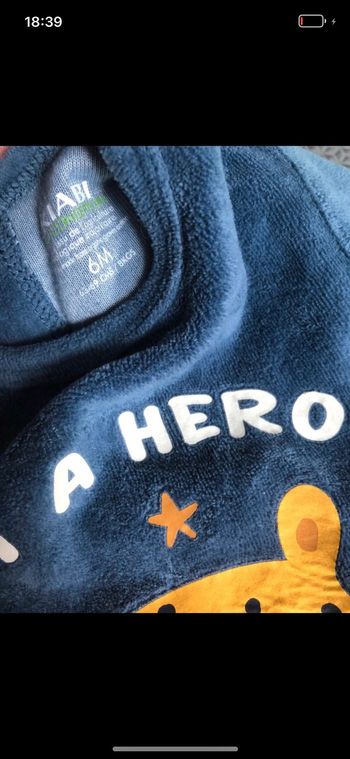 Lot 7 pyjamas 6 mois