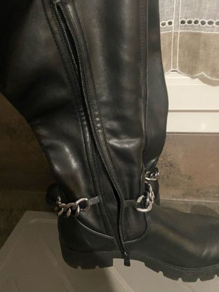 Bottes femme noires - photo numéro 2