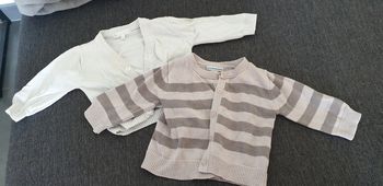 Lot gilet mixte 6mois