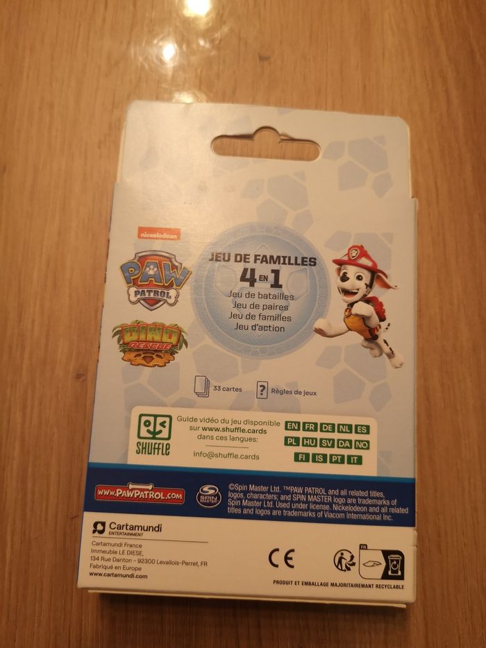 Jeux de 7 familles pat patrouille - photo numéro 2