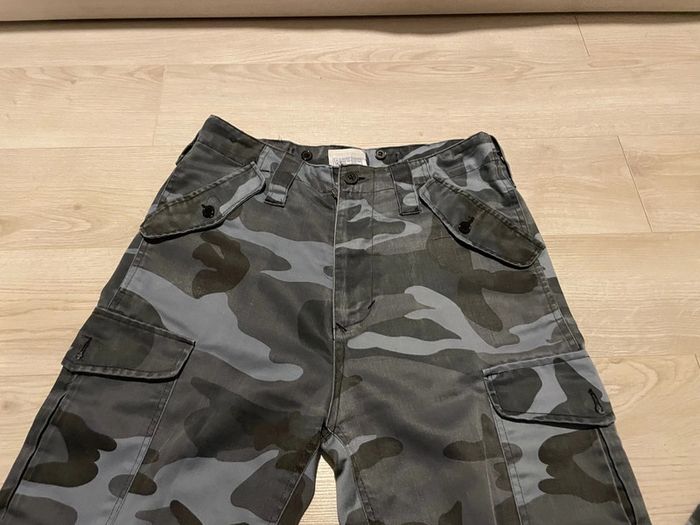 pantalon militaire bleu et gris - photo numéro 3