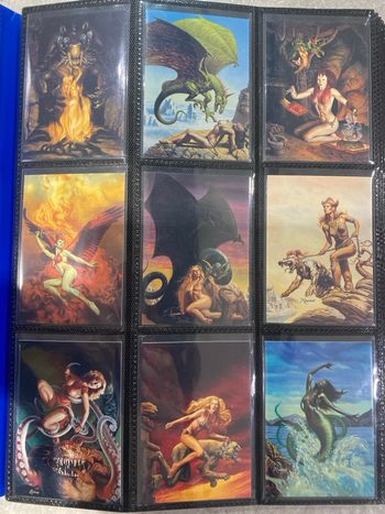 Cartes de Collection ROWENA MORRILL (Années 90) - Vintage