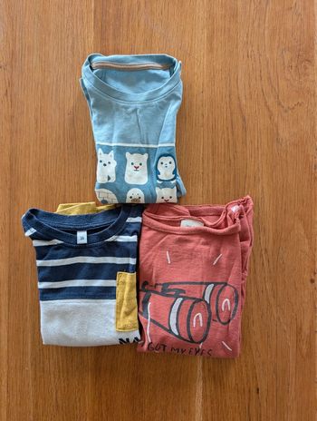 Lot 3 tee-shirt manches longues 3 ans garçon
