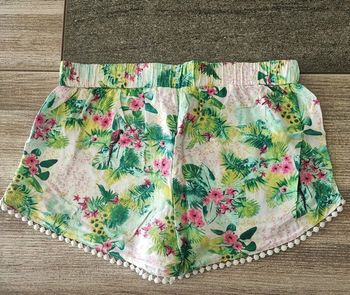 Short fleuri