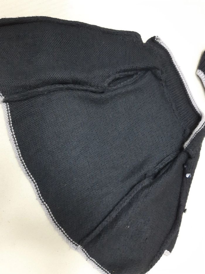 Ensemble gilet en maille et bonnet - photo numéro 4